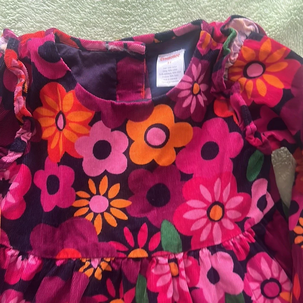 🎀 Gymboree Floral Dress 3T